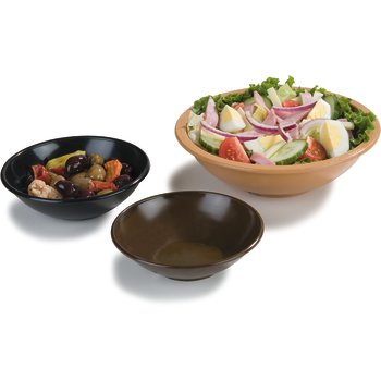 Woodgrain Salad Bowls