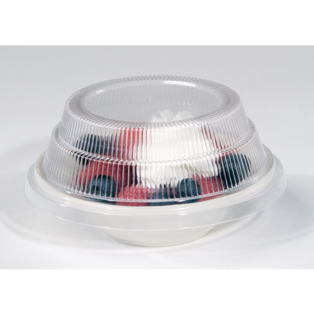 DX11880174 - Dinex® Disposable Dome Lid  (500/cs) - Clear