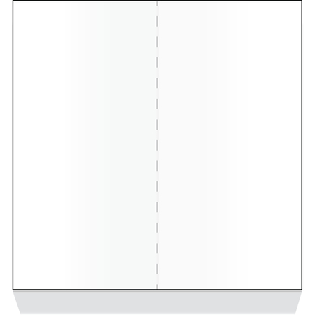 DX6ST0010000 - Blank Laser-Compatible Sheets, Unprinted Both Sides 8-1/2"x11" (2000/cs) - White