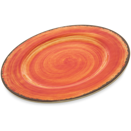 5400152 - Mingle™ Melamine Dinner Plate 11" - Fireball
