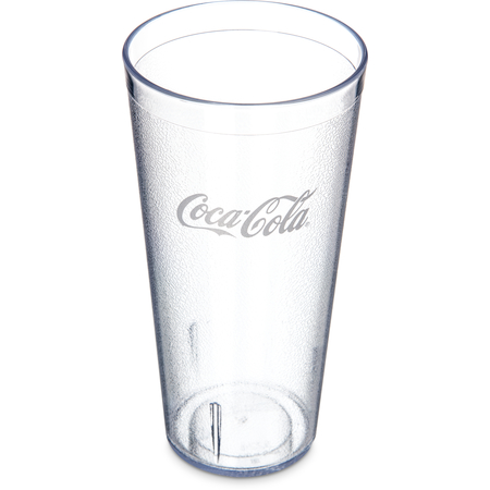 52243550G - Stackable™ SAN Plastic Tumbler 24 oz - Coke - Clear