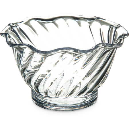 453007 - Tulip Dessert Dish 5 oz - Clear