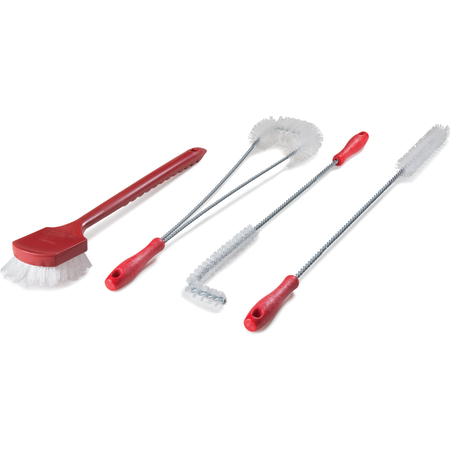 4011305 - Utility High Heat Brush 20" - Red | Carlisle FoodService Products