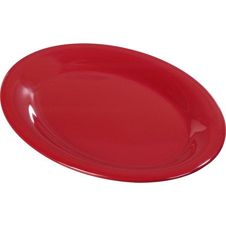 3308205 - Sierrus™ Melamine Oval Platter Tray 12" x 9" - Red