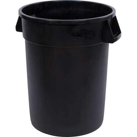 34103203 - Bronco™ Round Waste Bin Trash Container 32 Gallon - Black