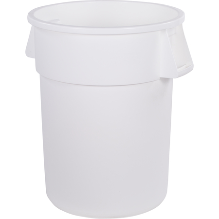 34105502 - Bronco™ Round Waste Bin Trash Container 55 Gallon - White