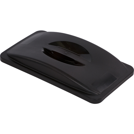 34202503 - TrimLine™ Rectangle Handled Waste Container Trash Can Lid 15 and 23 Gallon - Black