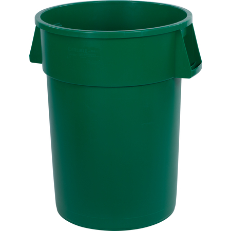 34104409 - Bronco™ Round Waste Bin Trash Container 44 Gallon - Green