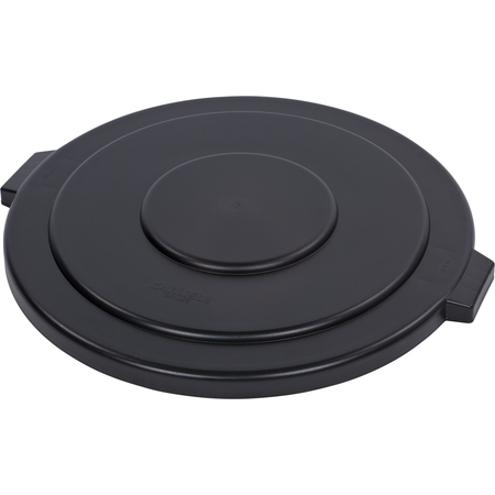 34105603 - Bronco™ Round Waste Bin Trash Container Lid 55 Gallon - Black