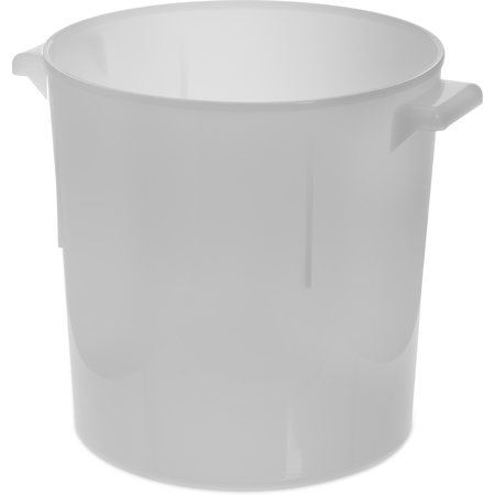 060002 - Polyethylene Bain Marie Food Storage Container 6 qt - White