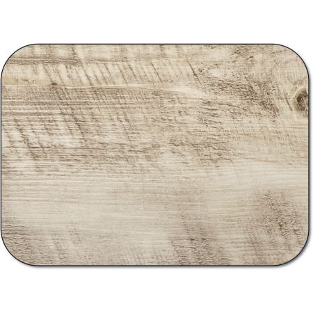 DX5365M - Tray Cover Size: M w/ Straight Edge/Round Corner 13-5/8" x 18-3/4" (1000/cs) - Woodgrain - Brown