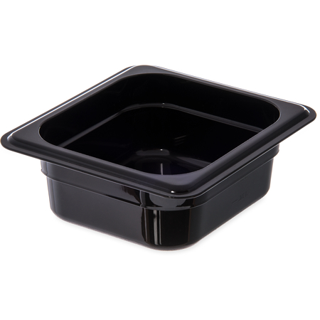 3068303 - StorPlus™ Polycarbonate Food Pan 1/6 Size, 2.5" Deep - Black