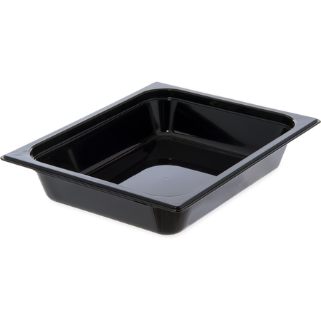 10220B03 - StorPlus™ Polycarbonate Food Pan 1/2 Size, 2.5" Deep - Black