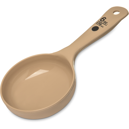 433006 - Measure Miser® Solid Short Handle 6 oz - Beige