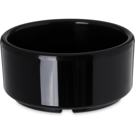 41403 - Melamine Straight-Sided Ramekin 4 oz - Black