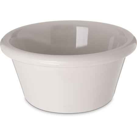 4312342 - SAN Smooth Ramekin 3 oz - Bone