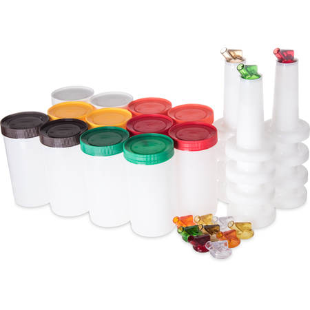 PS601N00 - Stor N' Pour® Quart Complete Unit Bundle 32 oz - Assorted