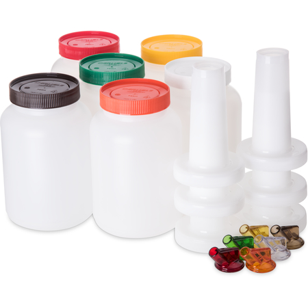 PS701B00 - Stor N' Pour® Half Gallon Complete Assortment contains 1 each of the following colors 1/2 Gal - Assorted