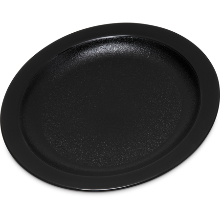 PCD20603 - Polycarbonate Narrow Rim Plate 6.5" - Black