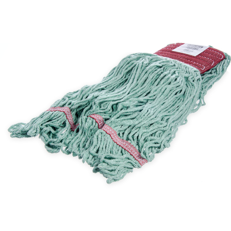 369484B09 - Flo-Pac® Large Red Band Mop With Looped-End  - Green