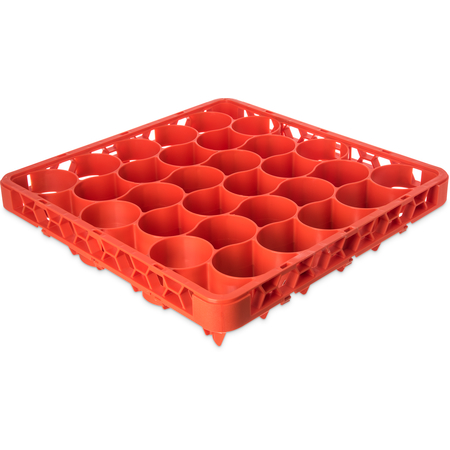REW30LC24 - OptiClean™ NeWave™ Color-Coded Long Glass Rack Extender 30 Compartment - Orange