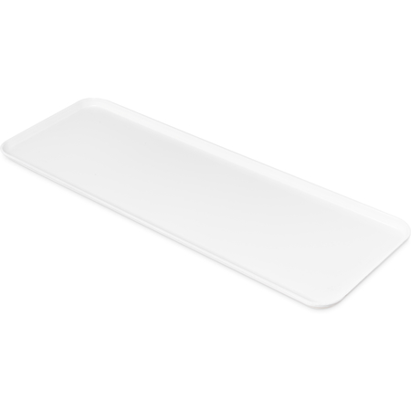 1030FMT301 - Fiberglass Market Tray 30" x 10 7/16" x 3/4" - Pearl White