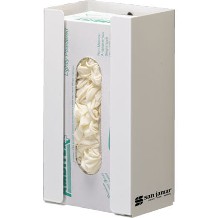 G0802 - Disposable Glove Dispenser, White, 1 Box  - White