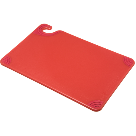CBG121812RD - Saf-T-Grip Cutting Board 12" x 18" x 0.5" - Red