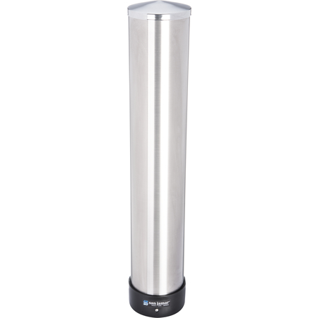 C3400P - Stainless Steel Pull-Type Cup Dispenser - Medium  - Stainless Steel