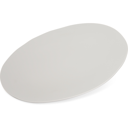 5310423 - Ridge Melamine Rimless Plate 9" - Cement