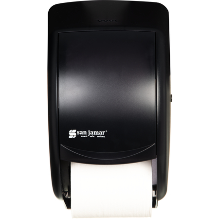 R3500TBK - Classic Duett Standard Bath Tissue Dispenser, 1.6