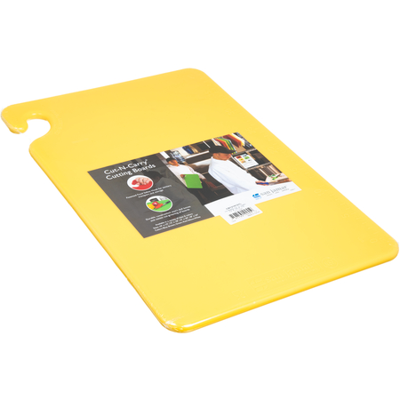 CB121812YL - Cut-N-Carry Cutting Board 12" x 18" x 0.5" - Yellow