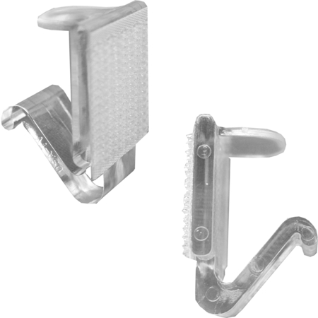 TV25 - Snap Drape® TV Table Skirting Clips  - Clear