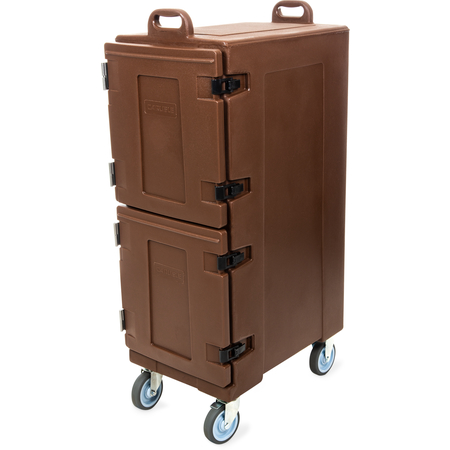 PC600N01 - Cateraide™ Insulated Front Loading Food Pan Double Carrier 10 Pan Capacity - Brown