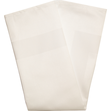 54682222NH770 - Milan Milan Satin Band Napkin 22” x 22” - Cream