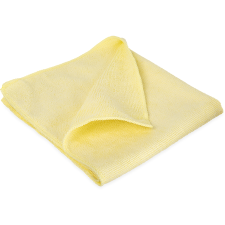 3633404 - Terry Microfiber Cleaning Cloth 16" x 16" - Yellow