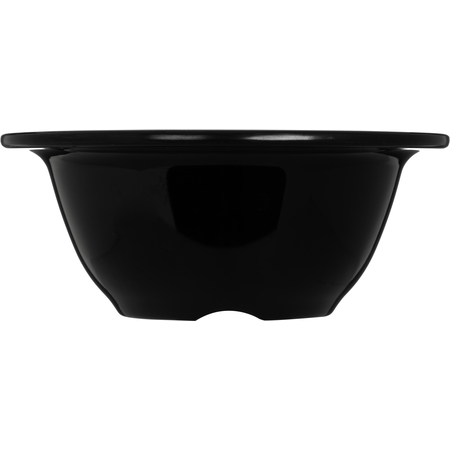 3303803 - Sierrus™ Melamine Rimmed Nappie Bowl 10 oz - Black