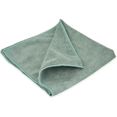 3633409 - Terry Microfiber Cleaning Cloth 16" x 16" - Green