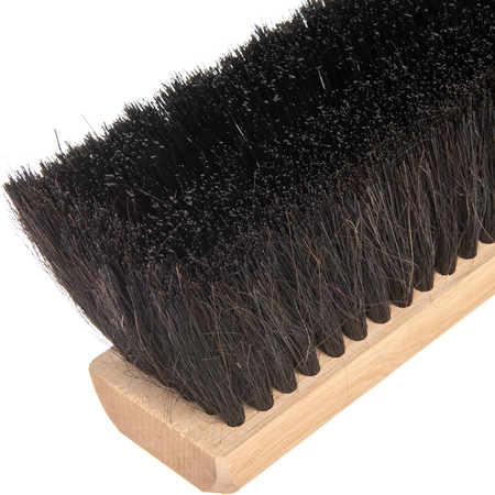 360242403 - Flo-Pac® Horsehair/Polypropylene Sweep With Wire Center 24" - Black