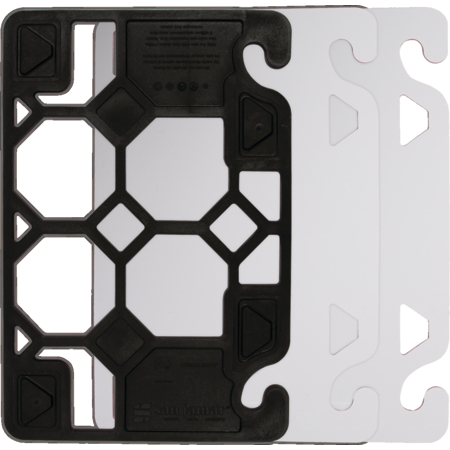 CBQGSK1218 - QuadGrip™ QuadGrip Cutting Board 12 X 18 STARTER KIT 12" x 18" - White-Black