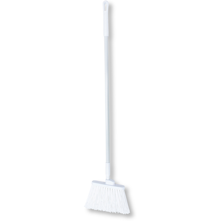 41083EC02 - DUO-SWEEP UNFLGD BRSTL ANGLE BRM W/HNDL 56" - WHIT