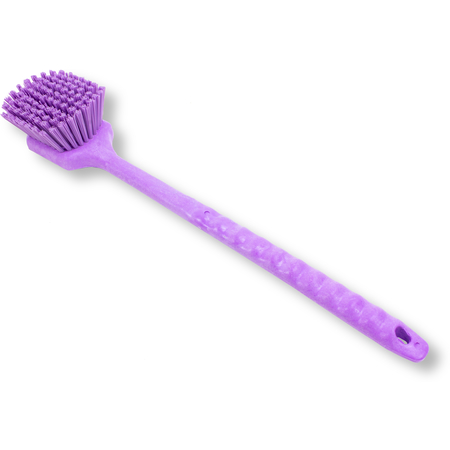 40501EC68 - Sparta Color Coded 20" Brown Floater Scrub Brush  - Purple