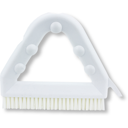 41323EC02 - Spart 9" Color Coded Tile and Grout Brush  - White