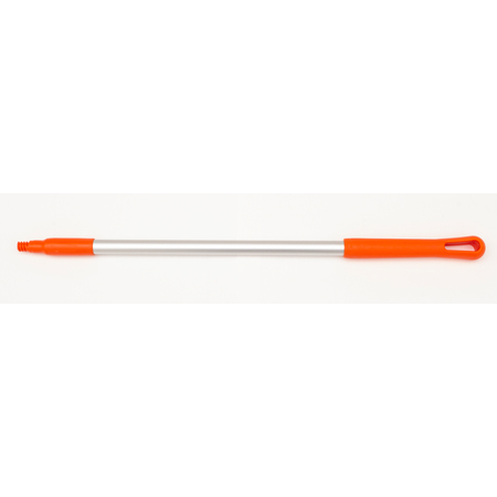 40246EC24 - Natural Aluminum Handle with Color-Coded Tip and Hang Up Cap 30" - Orange