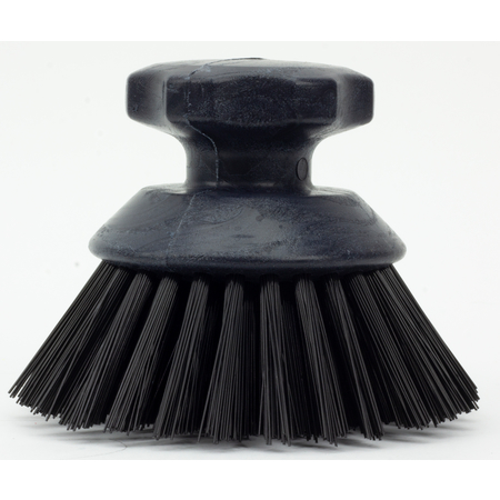 42395EC03 - Round Scrub Brush 5in - Black