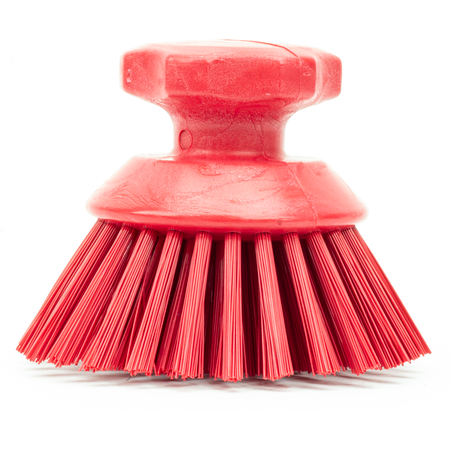 42395EC05 - Round Scrub Brush 5in - Red