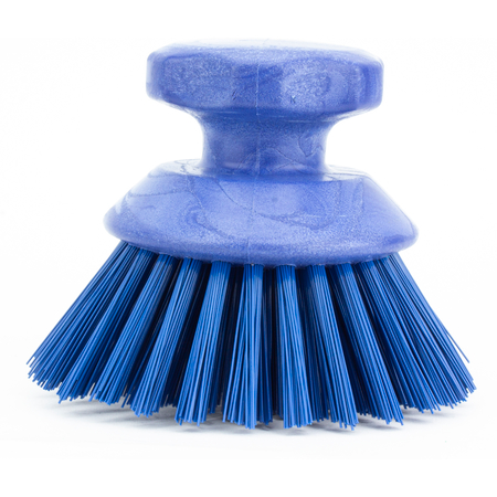 42395EC14 - Round Scrub Brush 5in - Blue