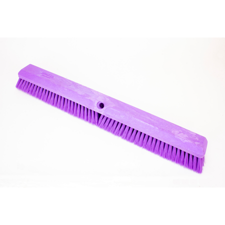 41891EC68 - Color Coded Brown Omni Sweep Floor Sweep 24" - Purple