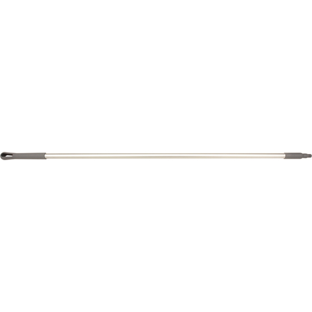 40226EC23 - Natural Aluminum Handle with Color-Coded Tip and Hang Up Cap 60" - Gray