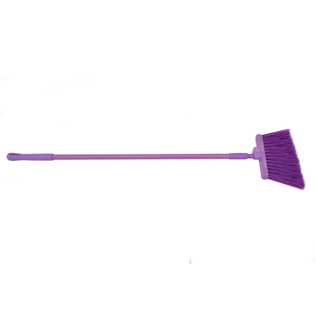 41083EC68 - Color Coded Duo-Sweep Unflagged Angle Broom 56" - Purple